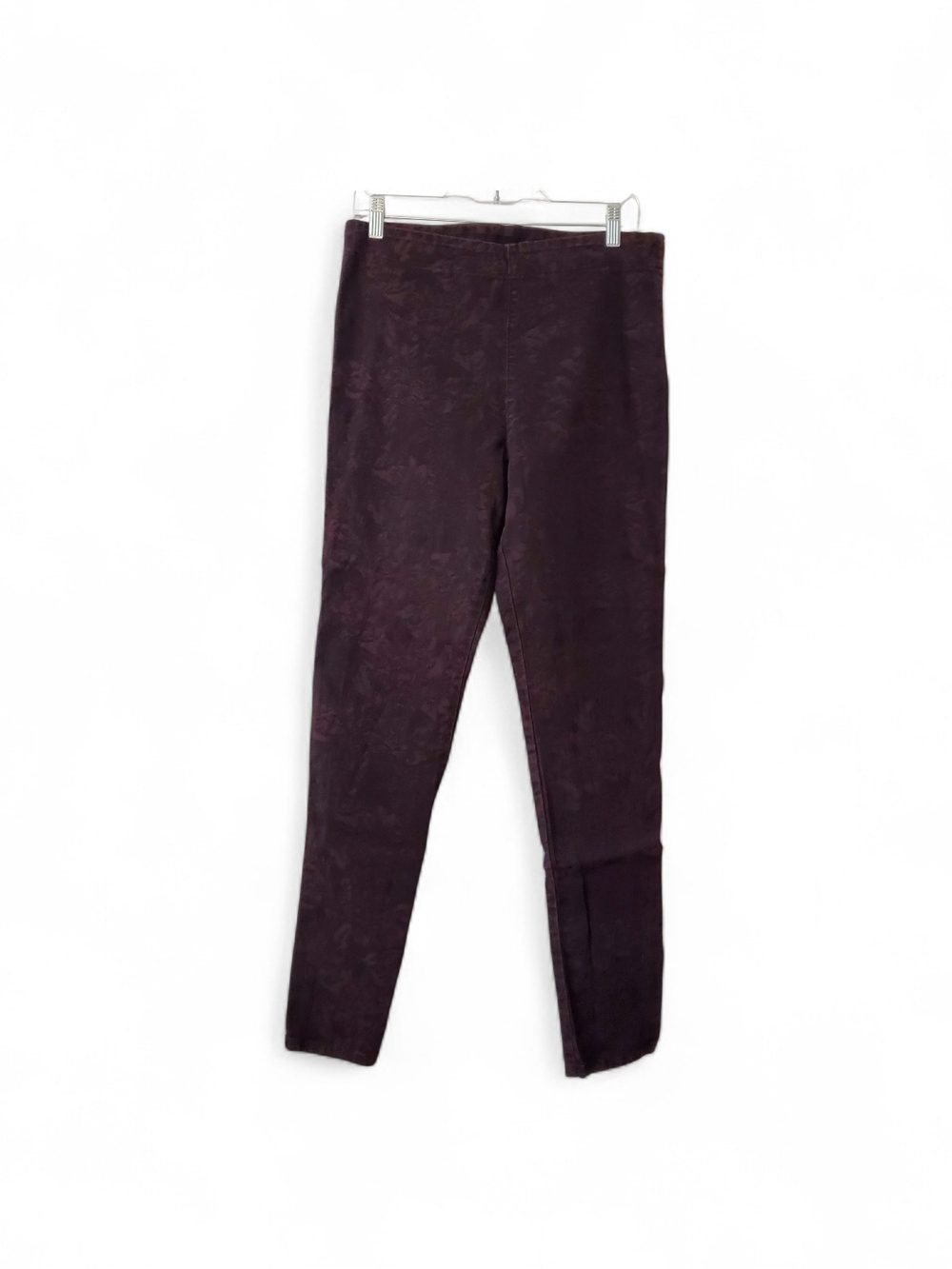 Prairie Underground Plum Jacquard Slim Trouser Pants